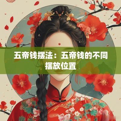 五帝钱摆法：五帝钱的不同摆放位置