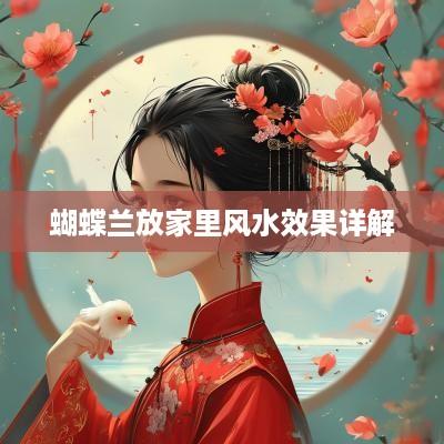 蝴蝶兰放家里风水效果详解