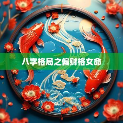 八字格局之偏财格女命