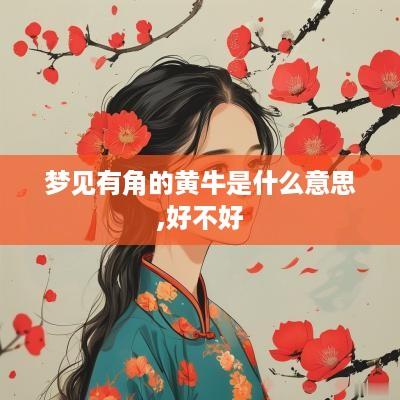 梦见有角的黄牛是什么意思,好不好