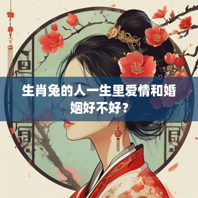 生肖兔的人一生里爱情和婚姻好不好？