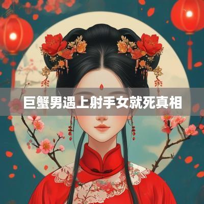 巨蟹男遇上射手女就死真相