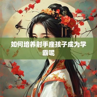 如何培养射手座孩子成为学霸呢