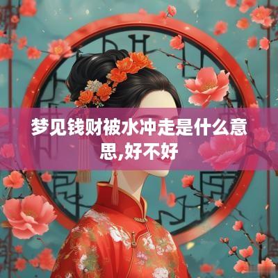 梦见钱财被水冲走是什么意思,好不好