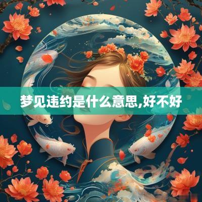 梦见违约是什么意思,好不好