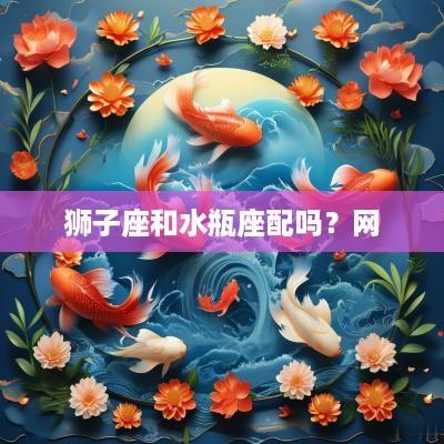 狮子座和水瓶座配吗？网