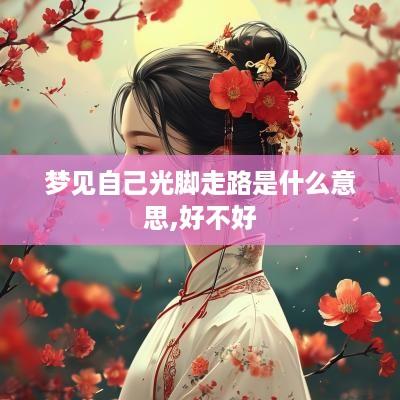 梦见自己光脚走路是什么意思,好不好