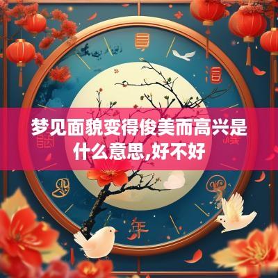 梦见面貌变得俊美而高兴是什么意思,好不好