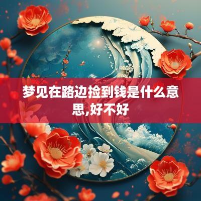 梦见在路边捡到钱是什么意思,好不好