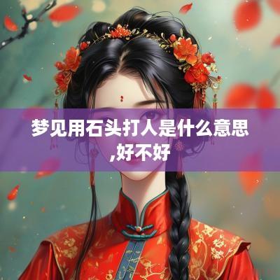 梦见用石头打人是什么意思,好不好