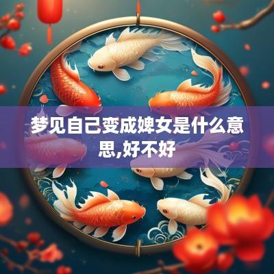 梦见自己变成婢女是什么意思,好不好