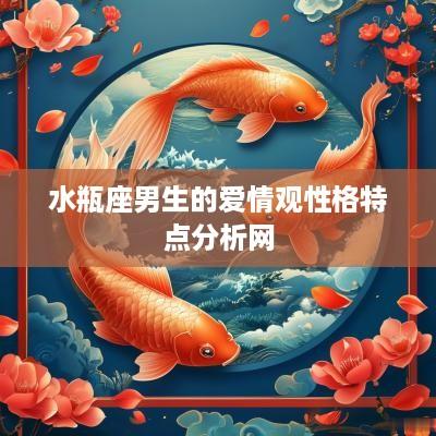 水瓶座男生的爱情观性格特点分析网