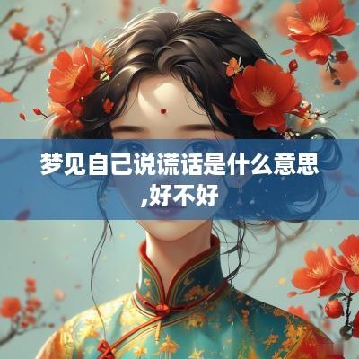 梦见自己说谎话是什么意思,好不好