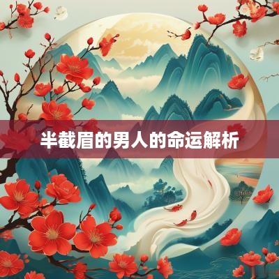 半截眉的男人的命运解析