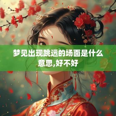 梦见出现跳远的场面是什么意思,好不好