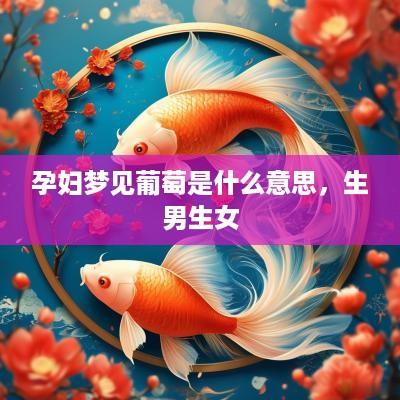 孕妇梦见葡萄是什么意思，生男生女