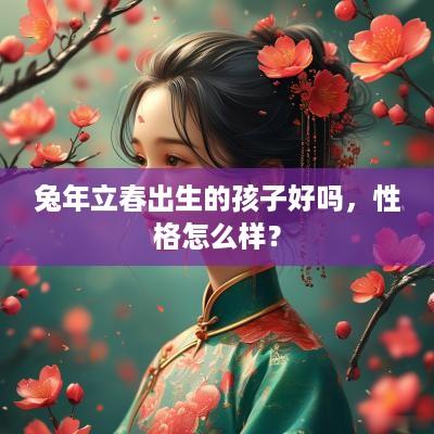 蛇年立春出生的孩子好吗，性格怎么样？