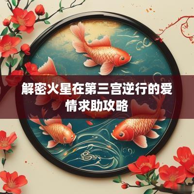 解密火星在第三宫逆行的爱情求助攻略