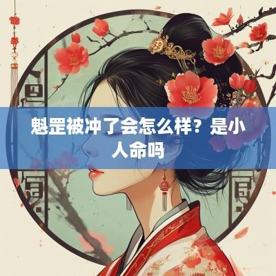 魁罡被冲了会怎么样？是小人命吗
