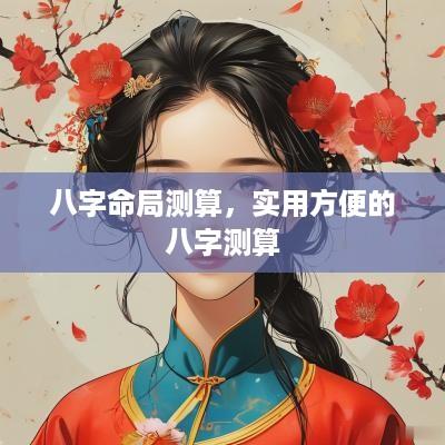 八字命局测算，实用方便的八字测算