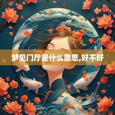 梦见门厅是什么意思,好不好