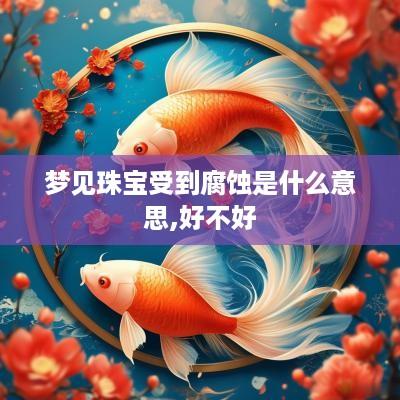 梦见珠宝受到腐蚀是什么意思,好不好