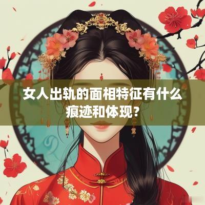 女人出轨的面相特征有什么痕迹和体现? 女人出轨的面相特征有什么痕迹和体现?