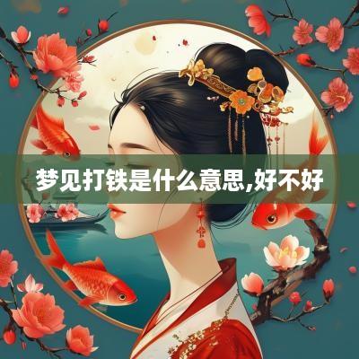梦见打铁是什么意思,好不好