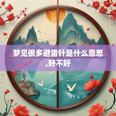 梦见很多避雷针是什么意思,好不好