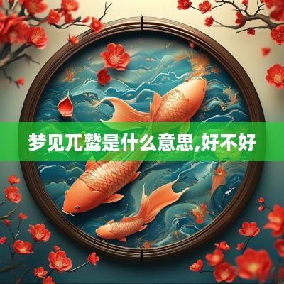 梦见兀鹫是什么意思,好不好