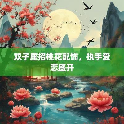 双子座招桃花配饰，执手爱恋盛开