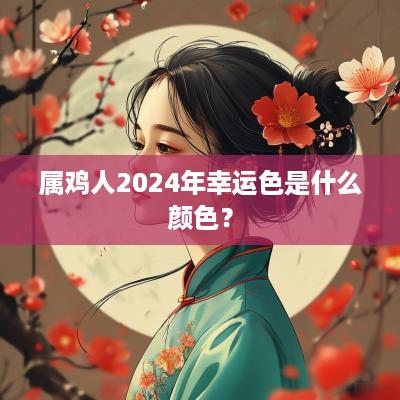 属鸡人2025年幸运色是什么颜色？