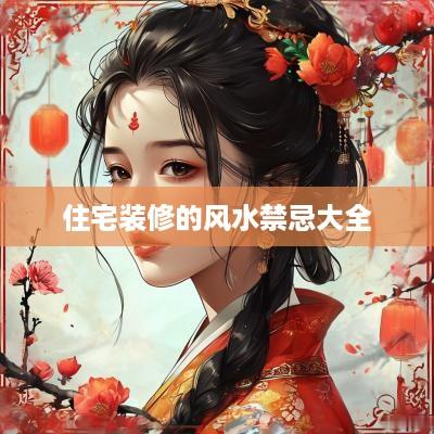 住宅装修的风水禁忌大全
