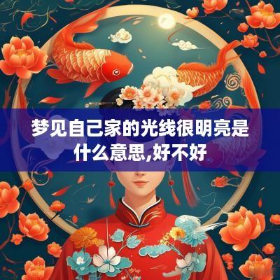 梦见自己家的光线很明亮是什么意思,好不好