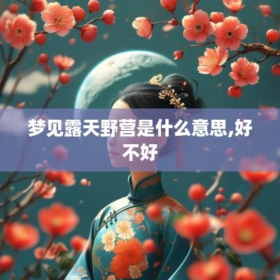 梦见露天野营是什么意思,好不好