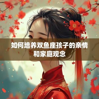 如何培养双鱼座孩子的亲情和家庭观念