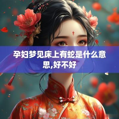 孕妇梦见床上有蛇是什么意思,好不好