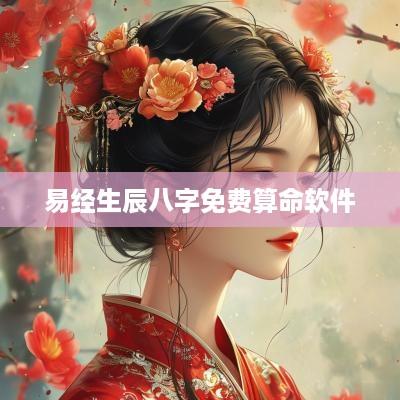 易经生辰八字免费算命软件