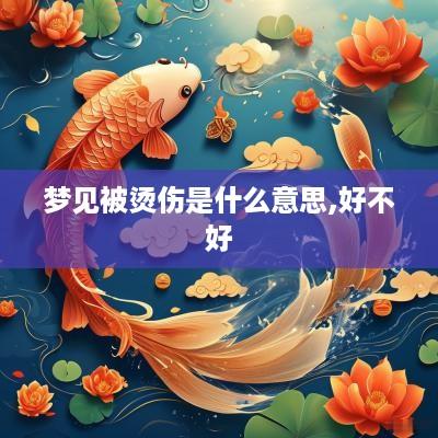 梦见被烫伤是什么意思,好不好