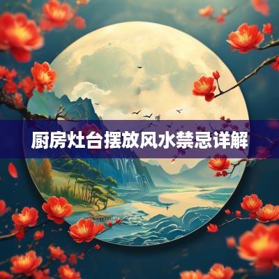 厨房灶台摆放风水禁忌详解