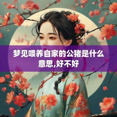 梦见喂养自家的公猪是什么意思,好不好
