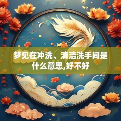 梦见在冲洗、清洁洗手间是什么意思,好不好