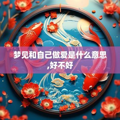 梦见和自己做爱是什么意思,好不好