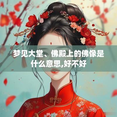 梦见大堂、佛殿上的佛像是什么意思,好不好