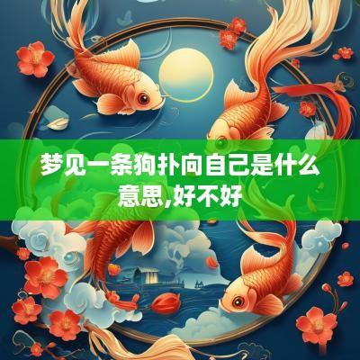 梦见一条狗扑向自己是什么意思,好不好
