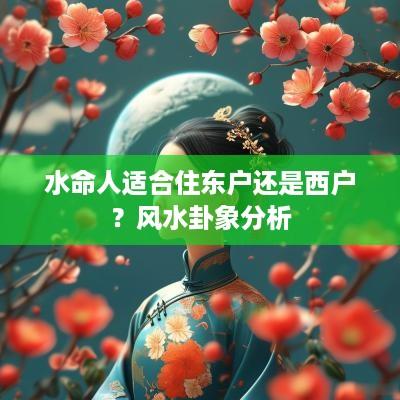 水命人适合住东户还是西户？风水卦象分析