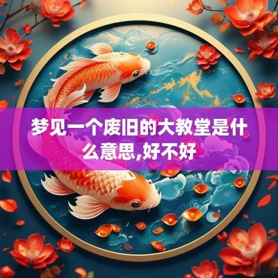 梦见一个废旧的大教堂是什么意思,好不好