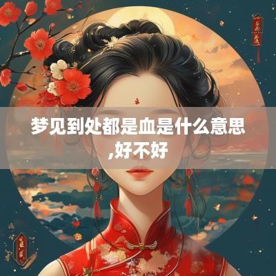 梦见到处都是血是什么意思,好不好