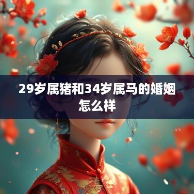 29岁属猪和34岁属马的婚姻怎么样