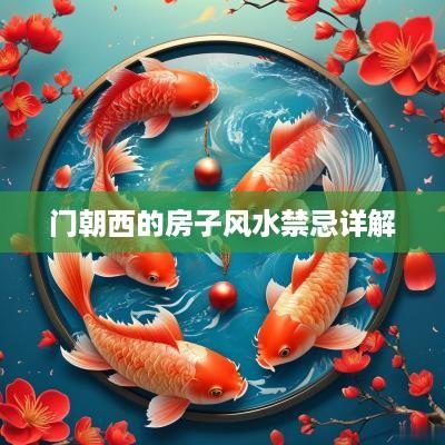 门朝西的房子风水禁忌详解